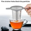 INNAWERK PureBru Loose Tea Infuser with Lid, Extra Fine Mesh