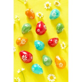 Unbranded Colorful Eggs With Floral Design