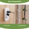 Chyuxinda Plant Clips, Plant Clips, Cable Organiser for Climbing Plants,