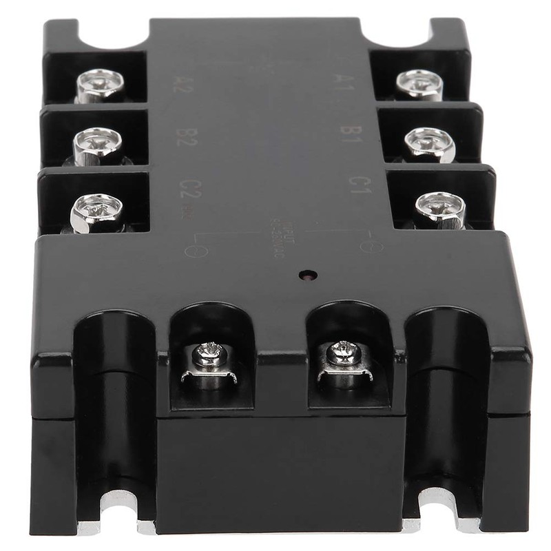 Fafeicy 3 Phase Solid State Relay AC to AC SSR