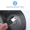 MASO Motorbike Audio Speaker Motorcycle Bluetooth Wireless MP3 Music Player