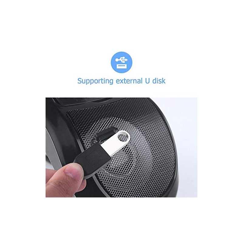 MASO Motorbike Audio Speaker Motorcycle Bluetooth Wireless MP3 Music Player