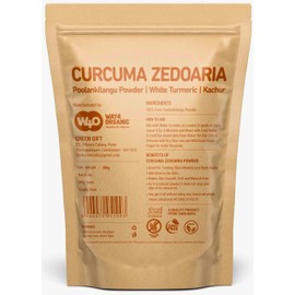 White Turmeric (Poolankilangu,Curcuma Zedoaria,Kachur Root) Ground Powder 8 Ounces(226 Grams), Pack of 1