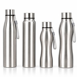 1000ml Stainless Steel Water Bottle for Daily Hydration – Wide Mouth Reusable Flask for Travel, Gym & Outdoor Use