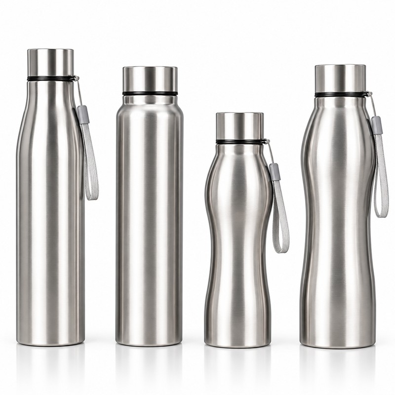 1000ml Stainless Steel Water Bottle for Daily Hydration – Wide