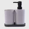 La Briantina Set Bagno in 3 Pezzi – Dispenser Sapone,