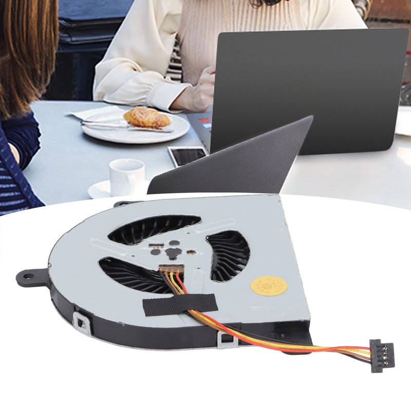 CPU Cooling Fan 4 Pin Powerful Heat Dissipation Replacement Cooler