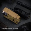 VIPERADE Multifunctional Torch Bag, Adjustable Storage Bag, Molle Nylon Bag,