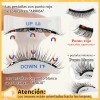 Kit De Pestañas Magnéticas Con Aplicador Fácil De Usar