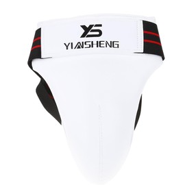 Taewondo Male Groin Protector, Martial Art Groin Guard for Boxing, Karate, Sanda(L) Body and Protective Equipment Crotch
