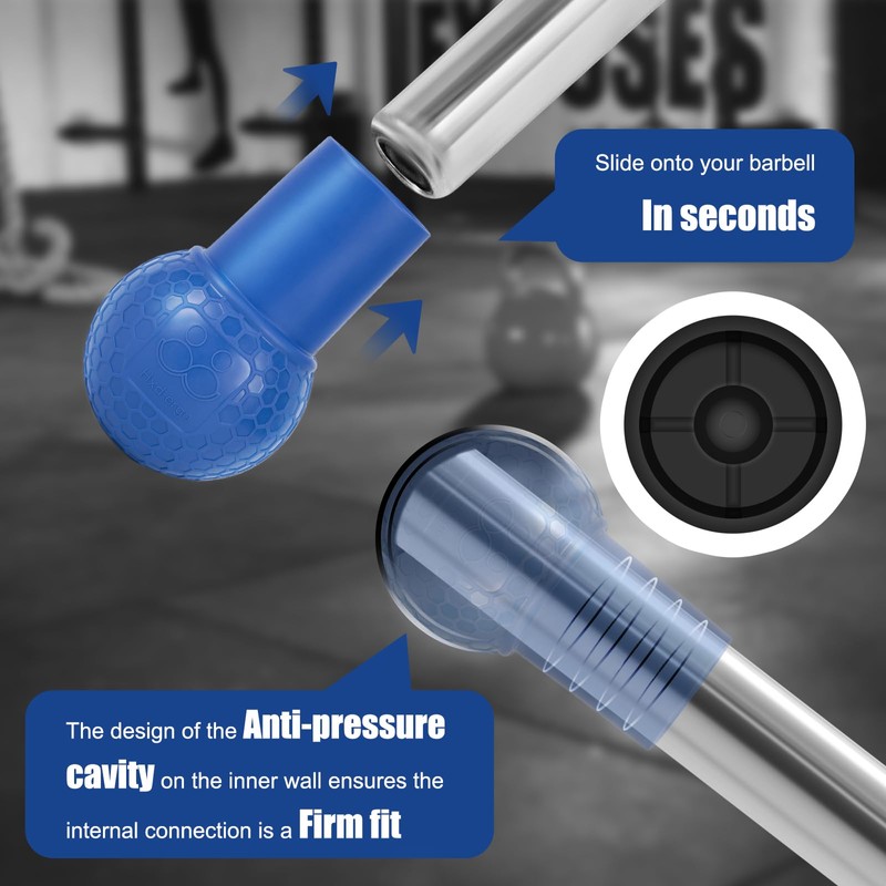 HXD-ERGO Landmine Attachment for Barbell, Barbell Accessories, Landmine Base Grips