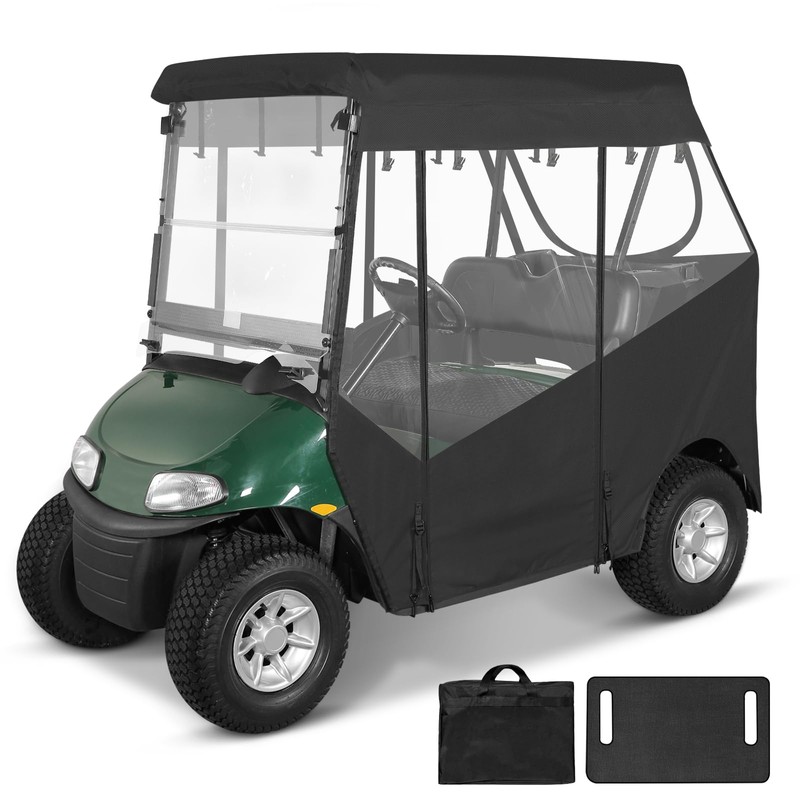SANXIACAR Golf Cart Enclosure 2 Passenger for EZGO RXV 2