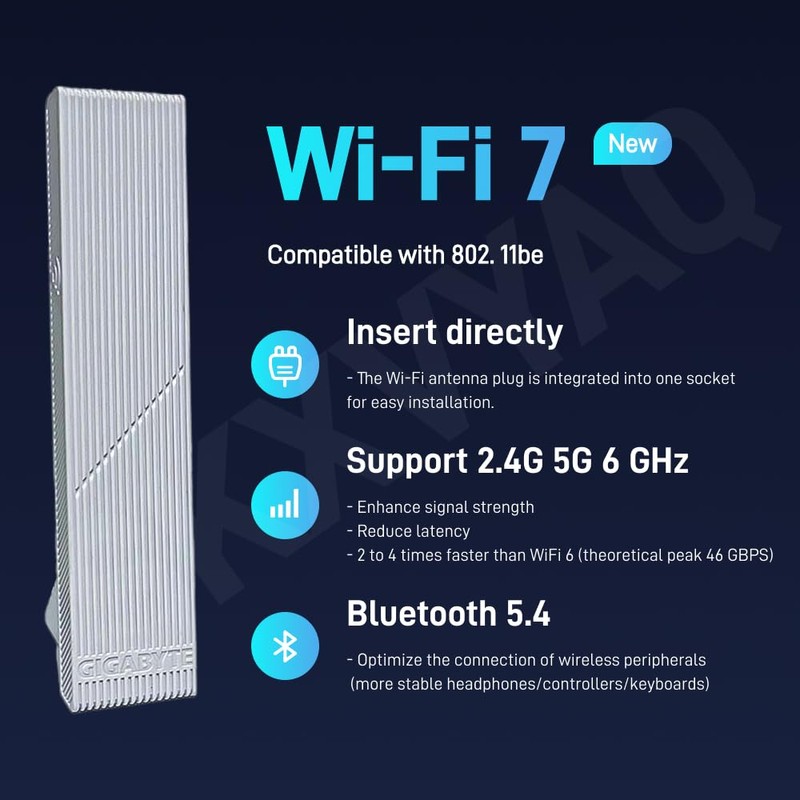 for GIGABYTE WiFi 7 Magnetic Antenna 2.4G 5G 6G WiFi