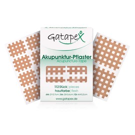 Gatapex Acupuncture Plasters 3 Sizes L, M, S, Skin Colour