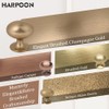 HARPOON Cabinet Hardware Knobs Round Furniture Mushroom Knob - 1.4