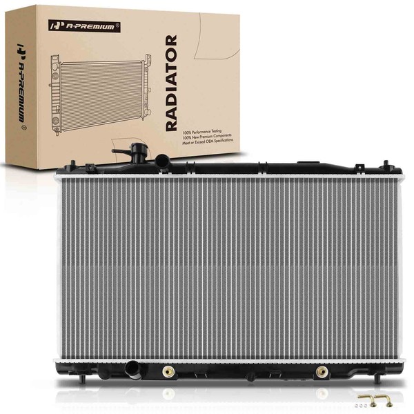 A-Premium Engine Coolant Radiator Assembly with Transmission Oil Cooler Compatible