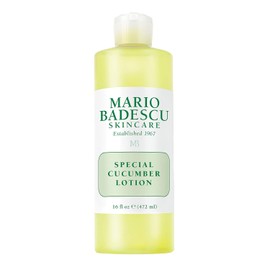Mario Badescu Loción especial de pepino | Tónico facial que no seca ni irrita para eliminar el exceso de grasa y secar los brotes | Astringente revitalizante y clarificante para el rostro | 472 ml