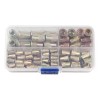 generic . 100 Tuercas De Remache De Acero Al Carbono