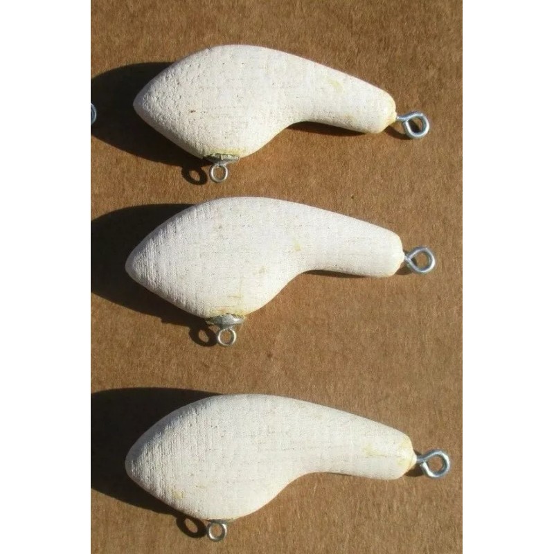ALL AMERICAN Awesome Balsa Wood Crankbaits 12ct BALSA WOOD Flat
