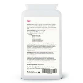 Probio Cult-20 120 Vegan Capsules 20 Billion cfu | 6 Strain Active Bacterial Cultures | Targeted Release | Acidophilus | Bifidobacterium | Streptococcus Thermophilus | UK Manufactured