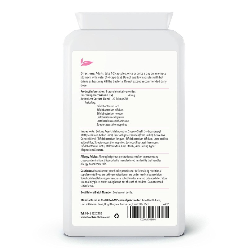Probio Cult-20 120 Vegan Capsules 20 Billion cfu | 6