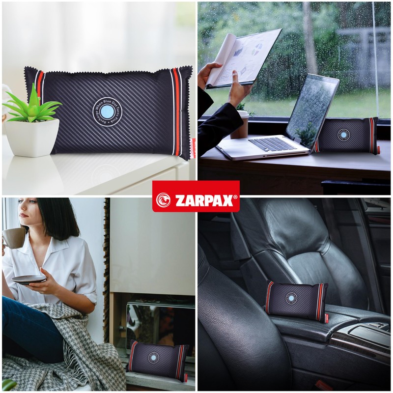 Zarpax Car Dehumidifier Mega Pack - Absorbs Moisture & Condensation