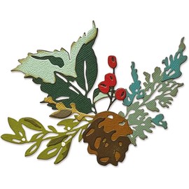 Sizzix Thinlits Christmas Brush Stroke Die Set by Tim Holtz