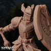 Arcane Minis Umbriel Dark Elf Paladin - Pose 1b |
