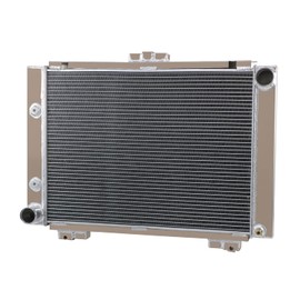Cubauto 3 Rows Full Aluminum Radiator Compatible For 1964 Ford Galaxie 500 / 500XL L6/V8