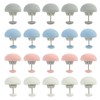Aifrymne 20-Pack Mushroom Duvet Cover Clips - Non-Slip Quilt Holders