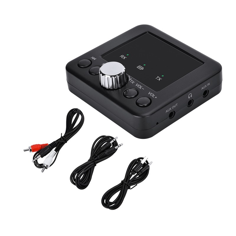 RT05 BT5.2 Audio Receiver Transmitter 2-in-1 Wireless 3.5mm Audio Adapter