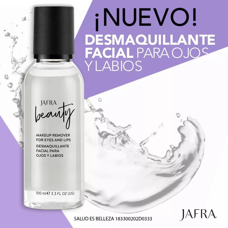 Jafra Desmaquillante Facial Para Ojos Y Labios 100ml