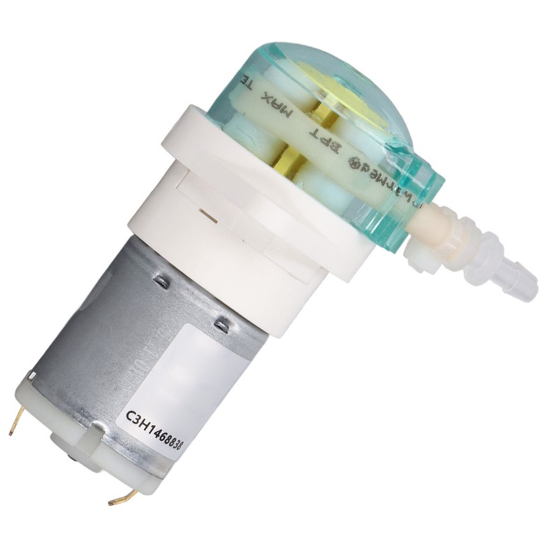 5W Small Peristaltic Pump Low Flow Gear Drive Liquid Transmission