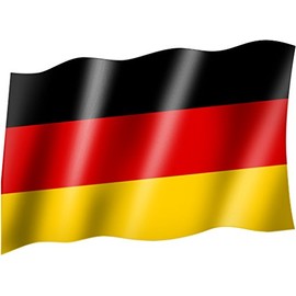 Flag and flag Germany Flag Design with Eyelets 150 x 90 CM-Very good quality
