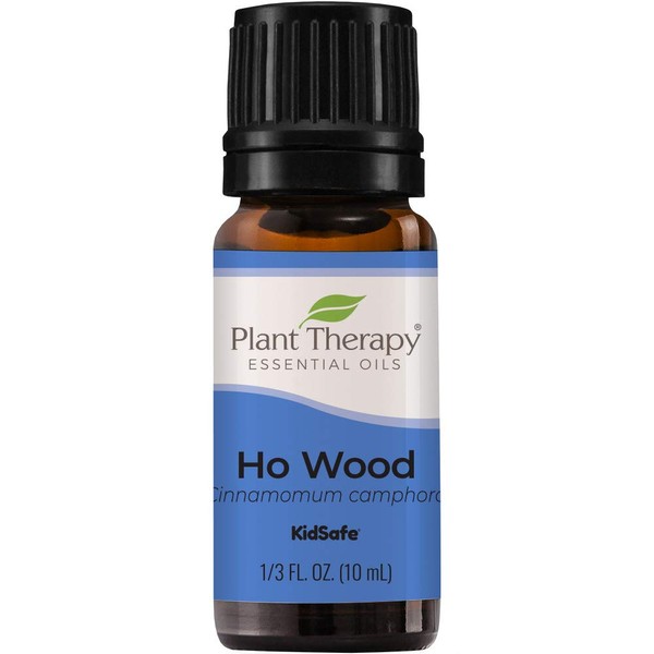 Plant Therapy Ho Wood Essential Oil 10 mL (1/3 oz) 100% Pure, Undiluted, Therapeutic Grade