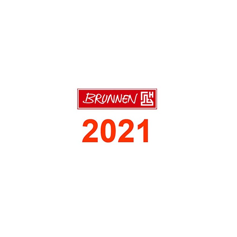BRUNNEN 1070040 Address Index Book for Pocket / Folding Calendar