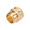 Brass Pipe to Hose Connector Fitting, Female 3/4 Pipe Thread