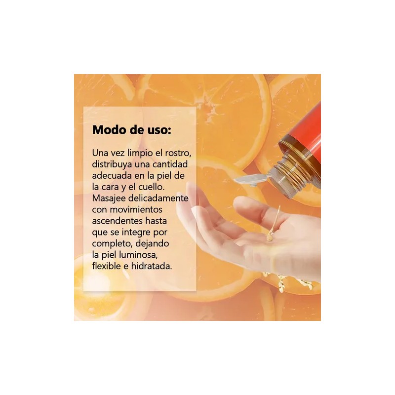 Sérum Hidratante Antioxidante Con Vitamina C Weud 130 Ml