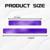 Hirificing Purple Door Sill Guard Protector, 4PCS 3D Carbon Fiber