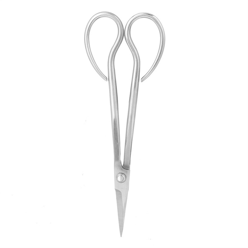 Stainless Steel Bonsai Scissors Bonsai Shear Long Handle Scissors 185mm