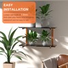 Lumber Rack Wall-Mounted Lumber Storage Rack, Heavy Duty Wood Storage