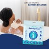 10pk Rinse Free Bath Sponges, 20x20cm Bath Wipes for Travel,