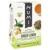 Numi Organic Ginger Lemon Decaf Tea, 48 Green Tea Bags