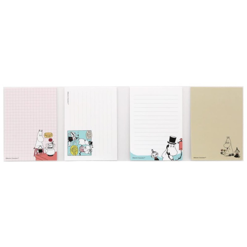 Sunstar Stationery S2838524 Moomin Memo, Book-shaped, Little My