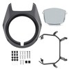 Motorcycle Front Headlight Fairing Cowl with Smoke Windshield Deflector Windscreen