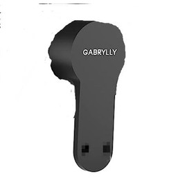 GABRYLLY Black Shower Handle Without lg/hc