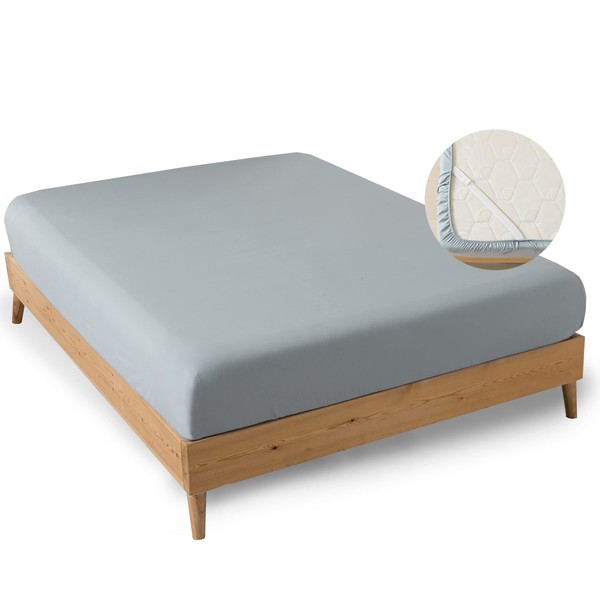 MINIPANDA Full Size Fitted Sheet Only with Bed Sheets Holder