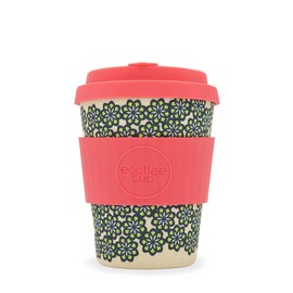 Ecoffee Cup: Like, Totally! with Pink Silicone 12oz