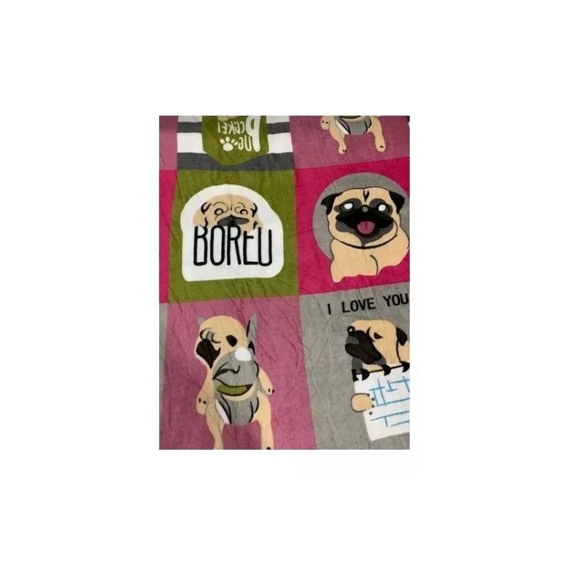 Carla Depot 5 Cobertores Ligeros Matrimonial Colores Surtidos