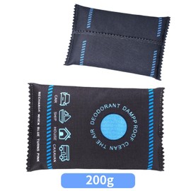 Car Dehumidifier, Car Dehumidifier, Room Dehumidifier Without Electricity, Dehumidifier for Home, 200 g Silica Gel Desiccant Reusable with Restart Function, Helps with Fogged Car Windows